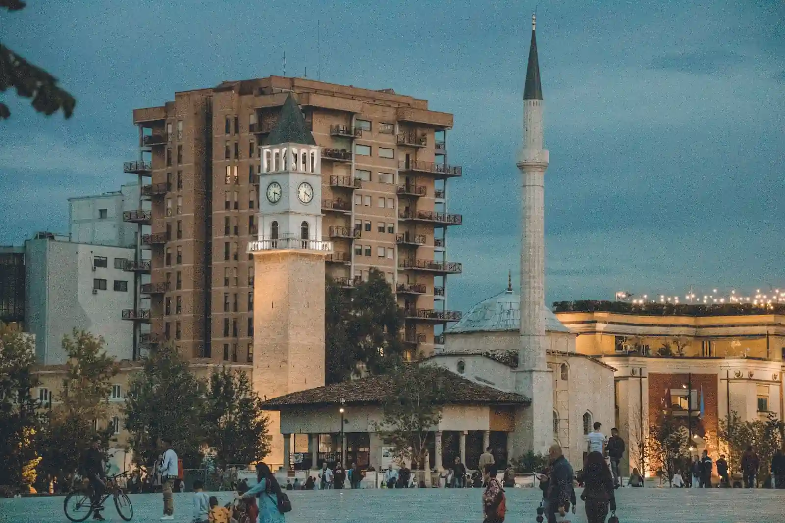 tourist map of tirana