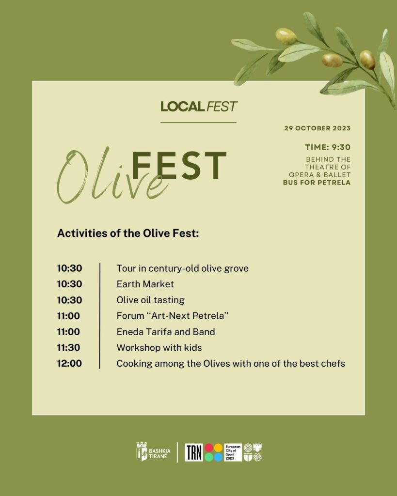 Olive Oil Festival Visit Tirana